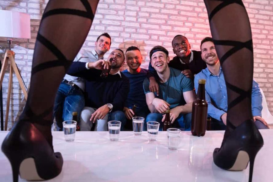 striptýz na sociálních sítích