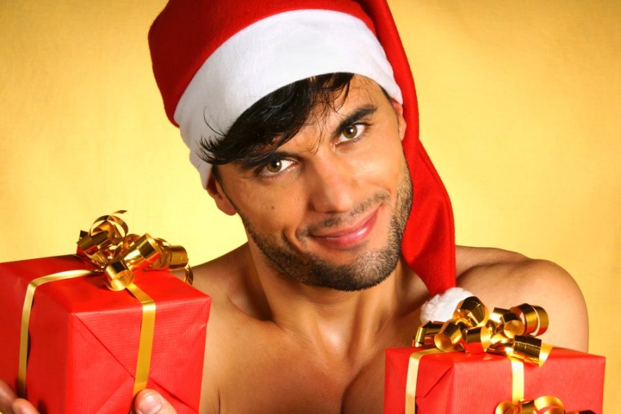 Striptýz, Sexy usměvavý Santa Claus